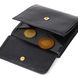 Компактный женский кошелек с вместительной монетницей на кнопке из натуральной кожи Tony Bellucci 22010 Черный 22010 фото 5