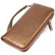 Неповторний гаманець з відливом для жінок з натуральної шкіри CANPELLINI 21614 Коричневий 21614 фото 1