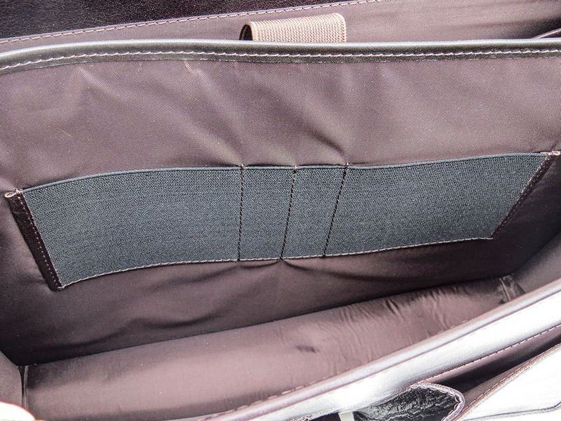 Коричневий чоловічий портфель з гладкої шкіри Newery N7164GC N7164GC фото