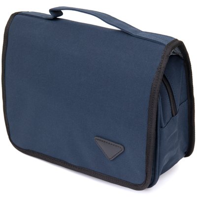 Текстильная сумка-органайзер в путешествие Vintage 20656 Темно-синяя 49031 фото