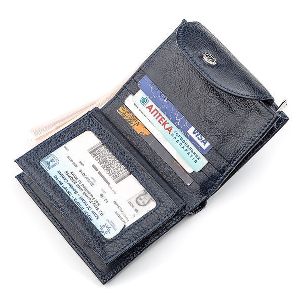 Гаманець жіночий ST Leather 18409 (ST410) невеликий Синій 18409 фото