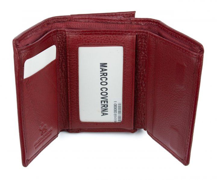 Маленький бордовий жіночий гаманець Marco Coverna MC-1419-4 MC-1419-4 фото