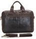 Сумка чоловіча сумка Vintage 14393 під ноутбук 15.6 дюймів Коричнева 14393 фото 3
