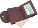Ожинний шкіряний гаманець жіночий Marco Coverna MC-2036-8 MC-2036-8 brown фото 5