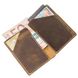Бумажник матовый Vintage 20121 Темно-коричневый 20121 фото 3