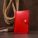 Практичный кожаный тревел-кейс Shvigel 16524 Красный 16524 фото 7