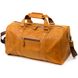 Містка дорожня сумка з натуральної вінтажної шкіри Vintage 22140 Світло-коричнева 22140 фото 2