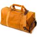 Містка дорожня сумка з натуральної вінтажної шкіри Vintage 22140 Світло-коричнева 22140 фото 1