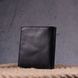 Класичний чоловічий гаманець з натуральної гладкої шкіри KARYA 21374 Чорний 21374 фото 7