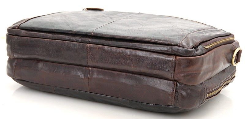 Сумка мужская сумка Vintage 14393 под ноутбук 15.6 дюймов Коричневая 14393 фото