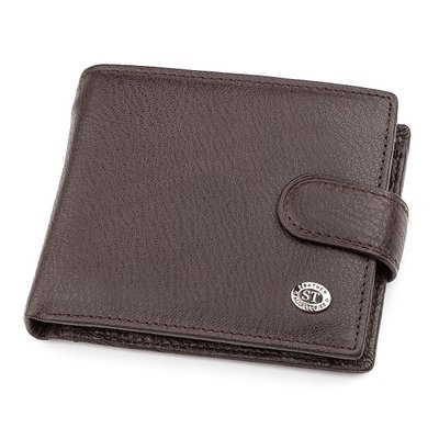 Чоловічий гаманець ST Leather 18310 (ST103) натуральна шкіра Коричневий 18310 фото