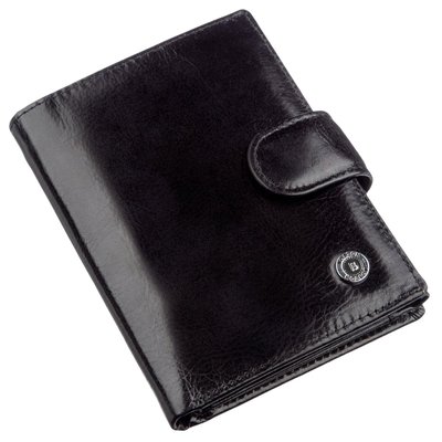 Класичний чоловічий гаманець Boston 18811 Чорний 18811 фото