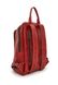 Жіночий червоний шкіряний рюкзак TARWA RR-2008-3md середнього розміру RR-2008-3md фото 3