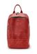 Жіночий червоний шкіряний рюкзак TARWA RR-2008-3md середнього розміру RR-2008-3md фото 2