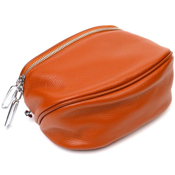 Стильная женская сумка через плечо из натуральной кожи 22112 Vintage Рыжая 22112 фото