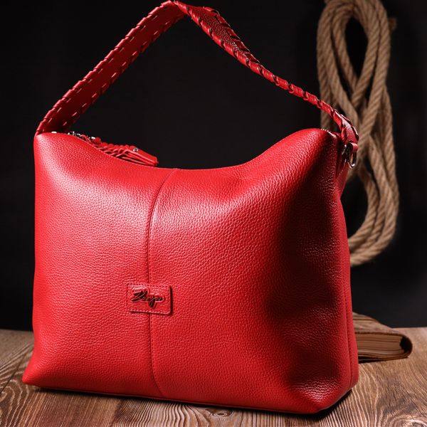 Вмістка жіноча сумка KARYA 20849 шкіряна Червоний 20849 фото