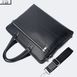 Чорна сумка під ноутбук із свинячої шкіри Bexhill Bx17610 Black Bx17610 Black фото 7