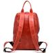 Жіночий червоний шкіряний рюкзак TARWA RR-2008-3md середнього розміру RR-2008-3md фото 7