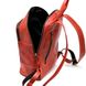 Жіночий червоний шкіряний рюкзак TARWA RR-2008-3md середнього розміру RR-2008-3md фото 13