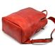 Жіночий червоний шкіряний рюкзак TARWA RR-2008-3md середнього розміру RR-2008-3md фото 9