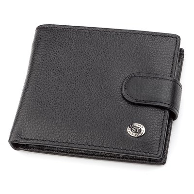 Чоловічий гаманець ST Leather 18311 (ST103) Чорний 18311 фото