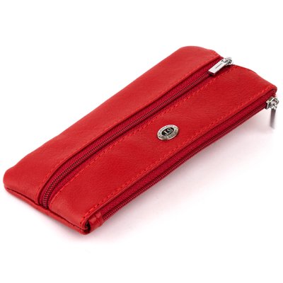Ключница-кошелек с кармашком женская ST Leather 19347 Красная 19347 фото