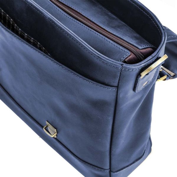 Портфель мужской кожаный синий RK-0001-4lx TARWA RK-0001-4lx фото