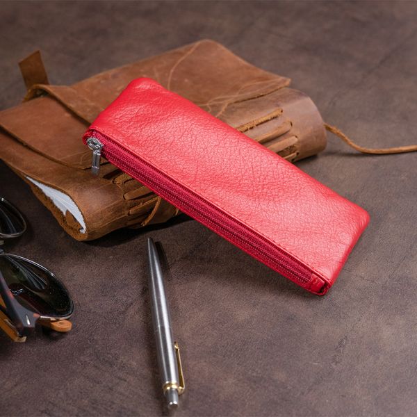 Ключниця-гаманець з кишенею жіноча ST Leather 19347 Червона 19347 фото