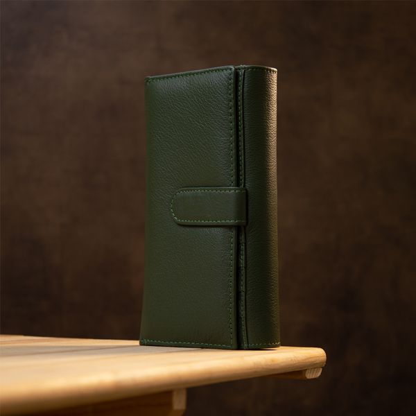 Оригинальный женский кошелек ST Leather&nbsp;19389 Зеленый 19389 фото