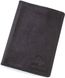 Чёрная кожаная обложка для паспорта Grande Pelle 252610 252610 фото 1