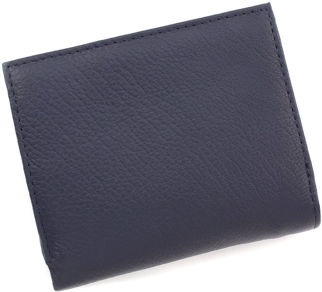 Темно-синій шкіряний гаманець невеликого розміру жіночий Marco Coverna MC-2036-5 blue MC-2036-5 blue фото