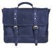 Портфель чоловічий шкіряний синій RK-0001-4lx TARWA RK-0001-4lx фото