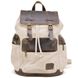 Рюкзак сірий (світлий) з парусини канвас і шкіри RGj-0010-4lx від бренду TARWA RGj-0010-4lx фото 2