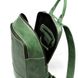 Женский кожаный зеленый рюкзак TARWA RE-2008-3md RE-2008-3md фото 2