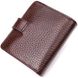 Компактний гаманець для чоловіків з натуральної шкіри KARYA 21326 Коричневий 21326 фото 2