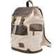 Рюкзак сірий (світлий) з парусини канвас і шкіри RGj-0010-4lx від бренду TARWA RGj-0010-4lx фото 1
