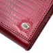 Яскравий жіночий гаманець із лакованої шкіри з візитницею ST Leather 19405 Червоний 19405 фото 4