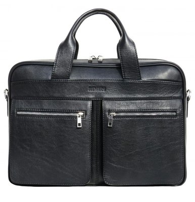 Чёрная деловая мужская сумка Newery N4032GA N4032GA фото