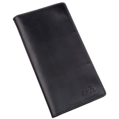 Бумажник мужской вертикальный винтажная кожа SHVIGEL 16200 Черный 16200 фото