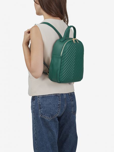 Зелёный женский рюкзак из кожи Virginia Conti Vc03354iz Vc03354iz фото