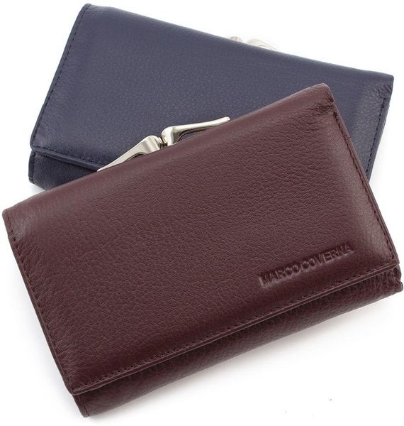 Маленький коричневий жіночий гаманець зі шкіри Marco Coverna 2049A-5 2049A-5 фото