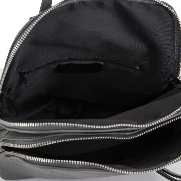 Чорний жіночий рюкзак з натуральної шкіри Virginia Conti V02443 Black V02443 Black фото