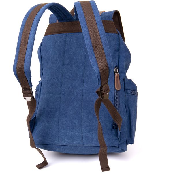 Рюкзак туристичний текстильний унісекс Vintage 20609 Синій 20609 фото