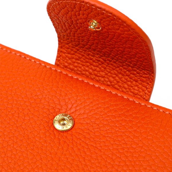 Неповторимый женский кошелек из натуральной кожи Tony Bellucci 22064 Оранжевый 22064 фото