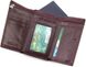 Маленький коричневий жіночий гаманець зі шкіри Marco Coverna 2049A-5 2049A-5 фото 3
