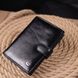 Вертикальный мужской бумажник из натуральной кожи ST Leather 19406 Черный 19406 фото 8