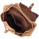 Чоловічий текстильний рюкзак, що закривається клапаном на магніт Vintage 22155 Коричневий 56791 фото 4