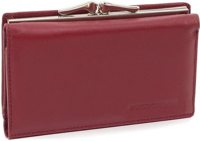 Бордовый женский кожаный кошелёк Marco Coverna 2049A-7 2049A-7 фото