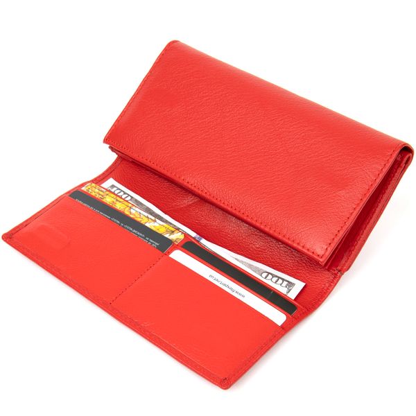 Місткий гаманець для жінок ST Leather 19391 Червоний 19391 фото