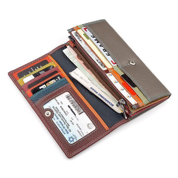 Гаманець жіночий ST Leather 18363 (SB634) шкіряний Бордовий 18363 фото